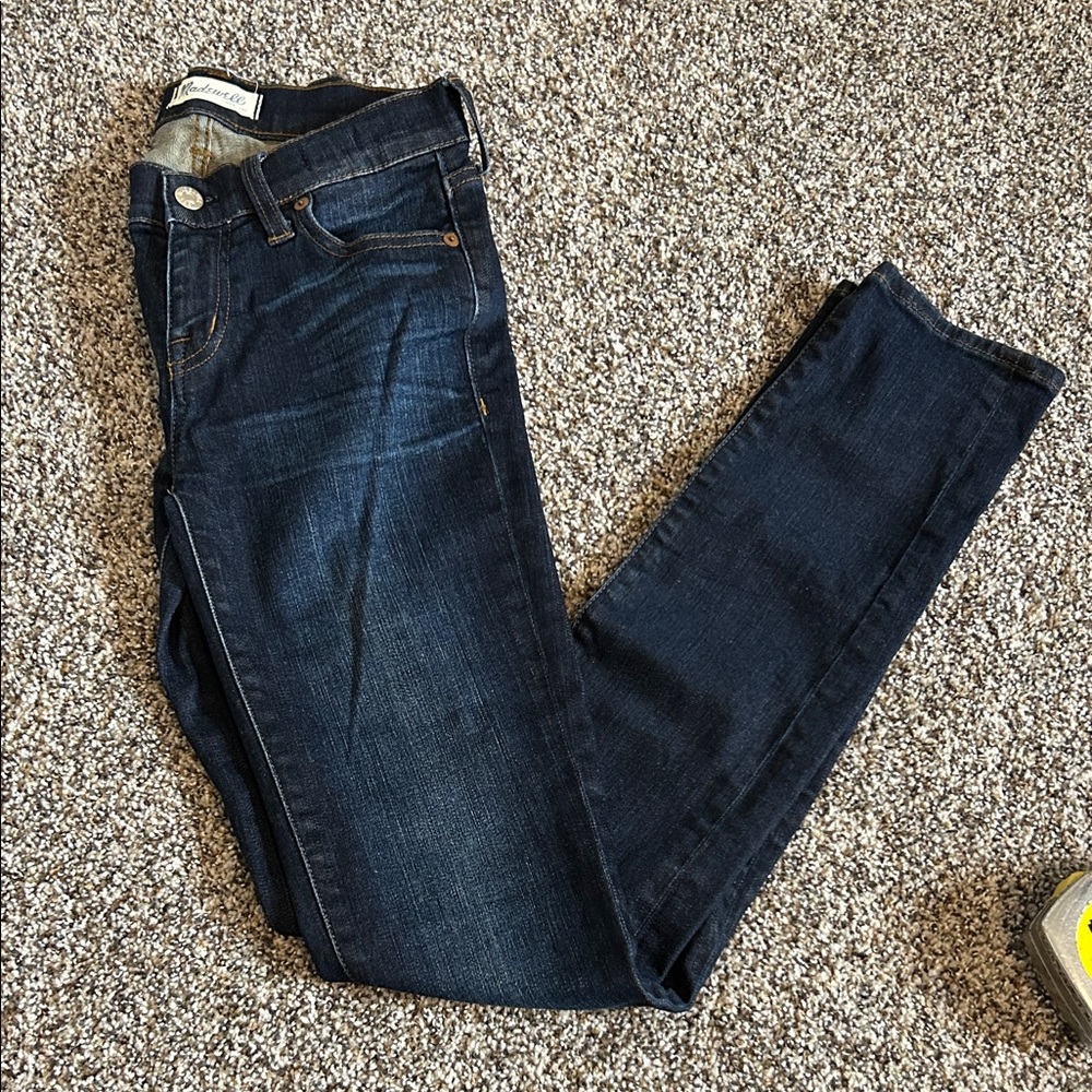 Madewell alley straight jeans size 24